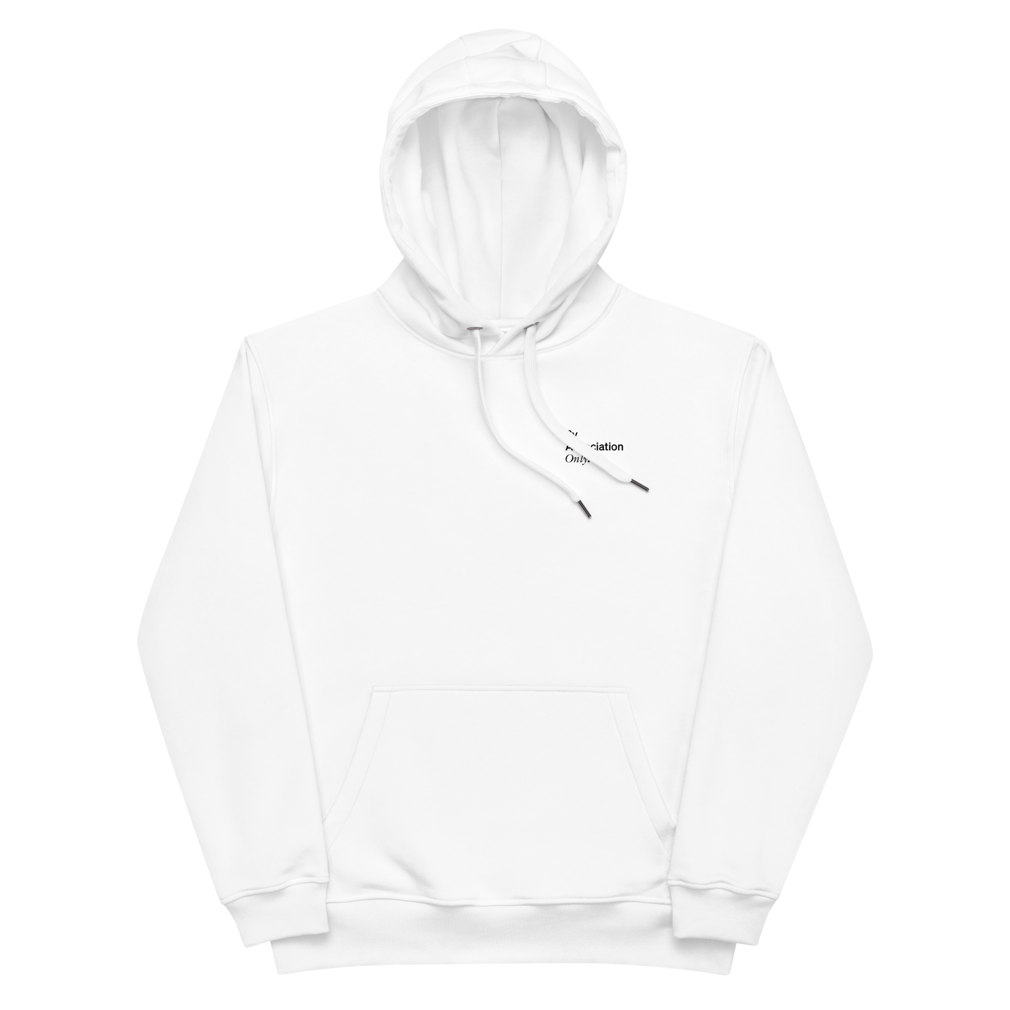 BAO Hoodie White Print
