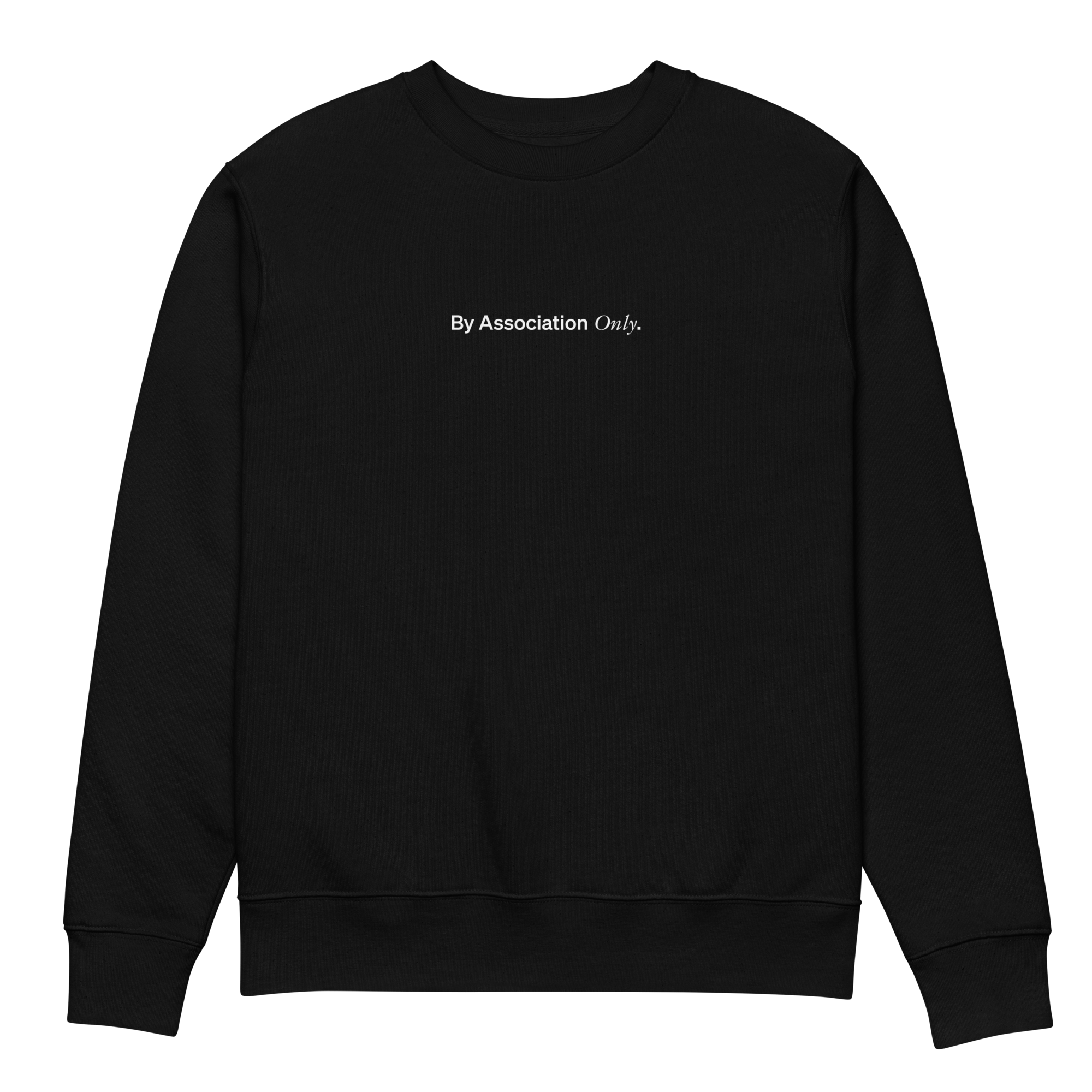BAO One Line Sweat Black