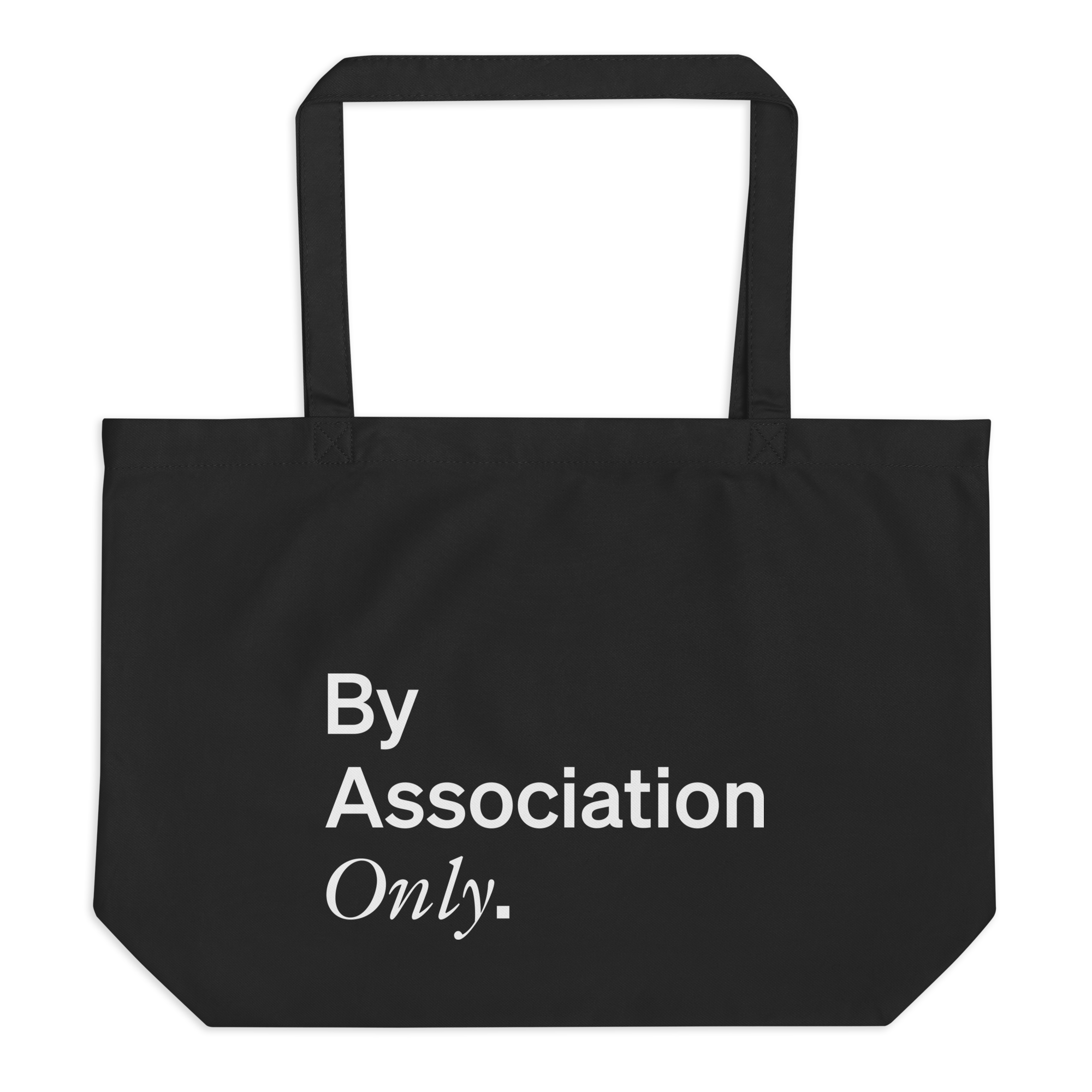 Organic BAO black tote bag