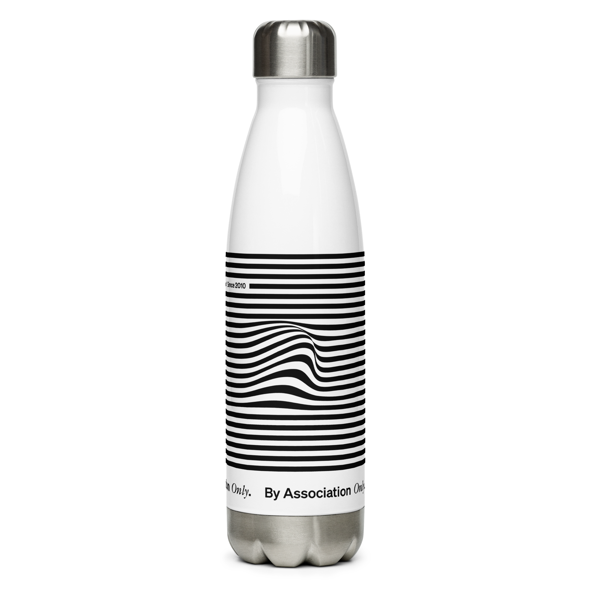 Stainless Steel Warped Water Bottle